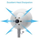 Aigostar Stona lampa sa stezaljkom 1xE27/11W/230V bela/hrom | Eponuda.com