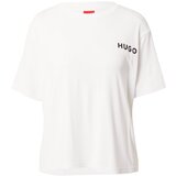 Hugo Majica za spanje 'UNITE' črna / bela | Shoptok.si
