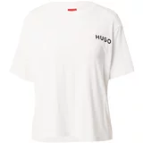 Hugo Majica za spanje 'UNITE' črna / bela