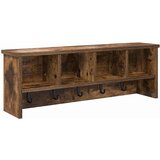  Vješalica za kapute na zidu Dimljeni hrast 75 x 16 x 26 cm | shoptok.hr