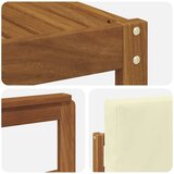  Set vanjskih sofa 11 kom. Prirodna i krem | shoptok.hr
