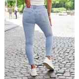 Gemre Blue distressed slim jeans Monalda | Shoptok.si