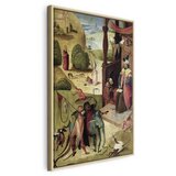  Slika - Hieronymus Bosch – St. James and the Magician 80x120 U prirodnom drvenom okviru | shoptok.hr
