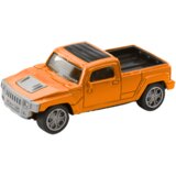 Metalni set vozila Pickup s kamperom DIE-CAST - narančasti | shoptok.hr