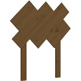  Uzglavlje za krevet boja meda 72,5x3x81 cm masivna borovina | shoptok.hr