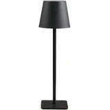 crna led stolna lampa (visina 37 cm) bradford –