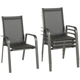 Acamp Stol Urban, 4 Delni Set, Siva | Shoptok.si