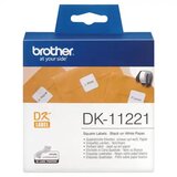Brother kvadratne nalepke 23mm x 23mm (1000 kos) BRDK11221 | Shoptok.si