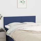  Uzglavlja 2 kom plava 72 x 5 x 78/88 cm od tkanine | shoptok.hr