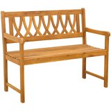  Vanjska klupa Prirodna 110 x 55,5 x 90 cm Čvrsto drvo akacije | shoptok.hr