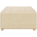  Okvir za krevet bez madraca krem 90x200cm od tkanine | shoptok.hr