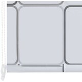 vidaXL Rolo zastor za tuš 100 x 240 cm s uzorkom krugova | shoptok.hr