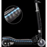 Električni romobil s LED svjetlima 120 W crni | shoptok.hr