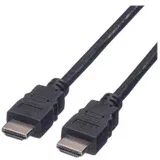 Value HDMI priključni kabel HDMI A utikač 2.00 m crna 11.99.5527 sa zaštitom HDMI kabel