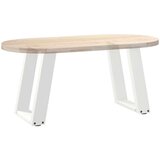  Noge za stolić U-oblika 2 kom bijele 28x(42-43) cm čelik | shoptok.hr