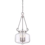 Elstead Lighting Elstead Stropna svetilka s 3 lučmi, brušen nikelj, E14, (22098091) | Shoptok.si