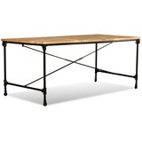  Blagovaonski Stol Masivno Drvo Manga 180 cm | shoptok.hr