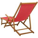  Sklopiva ležaljka za sunčanje 2 pcs 3 Pozicija Crvena | shoptok.hr