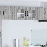 vidaXL Zidni kuhinjski ormarić s policom Siva Sonoma 80 x 31 x 40 cm Cijene