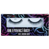 Diva & Nice Cosmetics Accessories trepavice od prirodne kose za lijepljenje No. 1 | shoptok.hr
