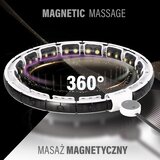  Hhm16 hula hoop bijeli magnetski s utegom hms | shoptok.hr