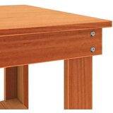  Radni stol Voštano smeđa 110.5 x 50 x 80 cm Masivna borovina | shoptok.hr