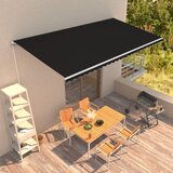  Ročno zložljiva tenda 600x300 cm antracitna | Shoptok.si