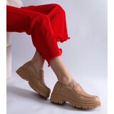 Gemre Dark beige eco leather moccasins Fiorenza | Shoptok.si