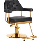 Shumee Gabbiano frizerski stol Granada gold black, (21388181) Cene