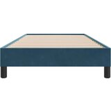 Box Spring krevet bez madraca tamnoplavi 80x210 cm samt | shoptok.hr