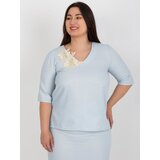 LAKERTA Blouse-LK-BZ-506692.32-light blue | Shoptok.si