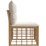  Modularna vanjska soferica bez ruku Prirodna poliratan | shoptok.hr