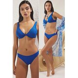 TRENDYOLMILLA Ženski set za plažu Tbess25Js00008, Plavi Cene