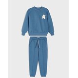 Sinsay Trenirka: sweatshirt majica i hlače s printom psa na skijama Cijene