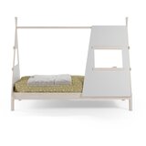 Marckeric Krem dječji krevet od masivnog bora u obliku kućice s podnicom 90x200 cm Enola – | shoptok.hr