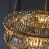  Endon 106811 - Luster na lancu 6xE14/6W/230V zlatni | Eponuda.com