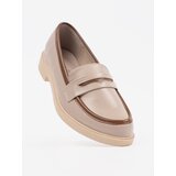 GOODIN Beige elegant women's loafers | shoptok.hr