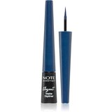 Note Cosmetique Elegant Matte Dipliner tekući eyeliner s mat finišom 03 Navy Blue 2,5 ml | shoptok.hr