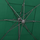  Senčnik aluminij zelen 250x250 cm | Shoptok.si