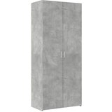  Visoka komoda boje betona 80x42,5x249 cm od konstruiranog drva | shoptok.hr