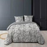 douceur d'intérieur Bijela/siva pamučna posteljina za bračni krevet/za produženi krevet 240x220 cm Milady –