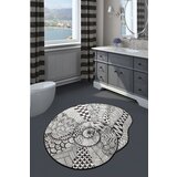 Opviq prostirka za kupatilo 120cm Crno-Bela Cene