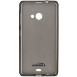 Kisswill silikonski ovitek za lenovo vibe c A2020 - prozorno črn | Shoptok.si
