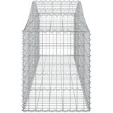  Lučne gabionske košare 40 kom 200x50x60/80 cm pocinčano željezo | shoptok.hr