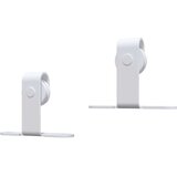 vidaXL Mini komplet za drsna hlevska vrata iz jekla bel 152 cm | Shoptok.si