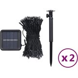  Solarna vilinska svjetla 2 kom 2 x 200 LED plava | shoptok.hr