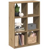 Pregrada regal za knjige boja hrasta 69,5x29x103,5 cm drveni | shoptok.hr