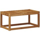  Vanjska klupa Prirodna 79 x 43 x 37 cm Čvrsto drvo akacije | Eponuda.com