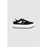 Calvin Klein Jeans Modne superge BOLD PLATF LOW MIX YW0YW01604 Črna Cene