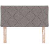  LED glava kreveta Sivo-smeđa 100 cm tkanina | shoptok.hr